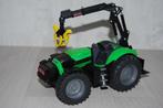 Siku Tractor Deutz Agroton X720 Bosbouw, Hobby en Vrije tijd, Ophalen of Verzenden, Gebruikt, Tractor of Landbouw, SIKU
