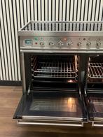 Luxe Boretti Fornuis keramisch met dubbele oven 90 cm, Witgoed en Apparatuur, Fornuizen, Grill, Ophalen of Verzenden, Zo goed als nieuw