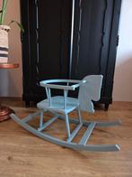 Vintage hobbelpaard blauw, Kinderen en Baby's, Ophalen of Verzenden, Gebruikt