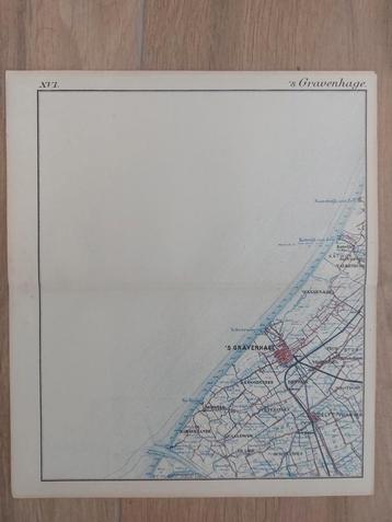 16 / s,Gravenhage / Wassenaar / Naaldwijk / Del  /Litho 1885 beschikbaar voor biedingen