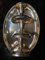 Verzilverde kandelaar 3 stuks, Antiek en Kunst, Curiosa en Brocante, Ophalen of Verzenden