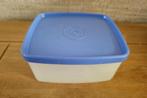 Tupperware Diepvriesdoosje met blauw deksel 400ML, Ophalen of Verzenden, Zo goed als nieuw, Blauw, Overige typen