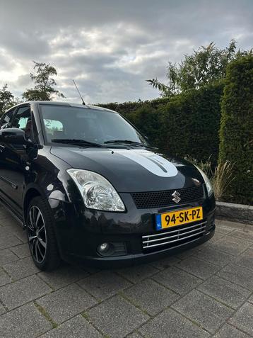 Suzuki Swift 1.5 VVT EXCLUSIVE 5D 2006 Zwart beschikbaar voor biedingen