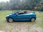 Peugeot 207 1.6 16V CC 110KW turbo  2007 Blauw., Auto's, Peugeot, Voorwielaandrijving, Stof, 74 €/maand, Zwart