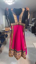 Feestjurk Indiaas. Nieuw, nooit gedragen., Kleding | Dames, Jurken, Ophalen of Verzenden, Zo goed als nieuw, Zwart, Onder de knie