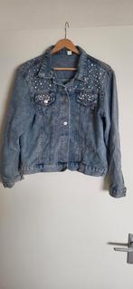 Spijkerjasje Bride met Parels voor Bruiloft!, Ophalen of Verzenden, Zo goed als nieuw, Blauw, Accessoires