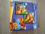 King 3 in 1 winnie the pooh puzzels, Ophalen of Verzenden, 10 tot 50 stukjes, Zo goed als nieuw, 2 tot 4 jaar