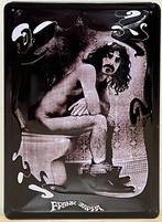 Frank Zappa toilet WC relief reclamebord van metaal wandbord, Verzamelen, Muziek, Artiesten en Beroemdheden, Info@deconoord.nl