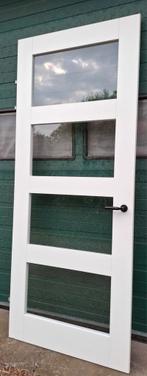 Strakke opdek binnendeur 231,5 x 93 cm, linksdraaiend,, Doe-het-zelf en Verbouw, Deuren en Horren, Ophalen, 80 tot 100 cm, 215 cm of meer