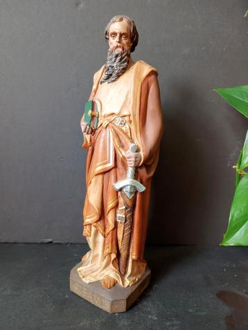 Oud beeld Heilige Paulus (Paul) beschikbaar voor biedingen