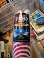 Beer Pong Set - Plastic Gescheurd, Ophalen, Gebruikt, Feestartikel, Overige