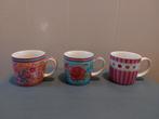 Vintage Pip Studio Lief Mokken Rose Blauw Zgan, Ophalen of Verzenden, Zo goed als nieuw, Overige stijlen, Kop(pen) en/of Schotel(s)