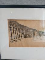 Originele pentekening Indische inkt op rijstpapier Jo Spier, Ophalen of Verzenden