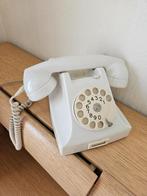 Witte bakelieten telefoon, Telecommunicatie, Vaste telefoons | Niet Draadloos, Ophalen, Gebruikt, Met draaischijf
