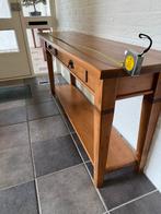 Grenen Sidetable met Lades en Legplank, Ophalen, Gebruikt, 150 tot 200 cm, Grenenhout