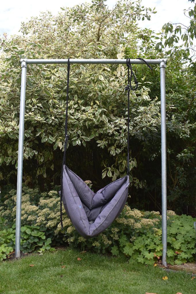 Hangmatschommel Moonboat Purple Frog hangmat schommel, Tuin en Terras, Hangmatten, Gebruikt, Eenpersoons, Ophalen of Verzenden