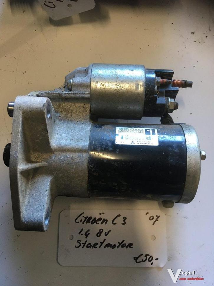 Citroen C3 2007 1.4 8v Startmotor, Auto-onderdelen, Motor en Toebehoren, Gebruikt, Ophalen of Verzenden