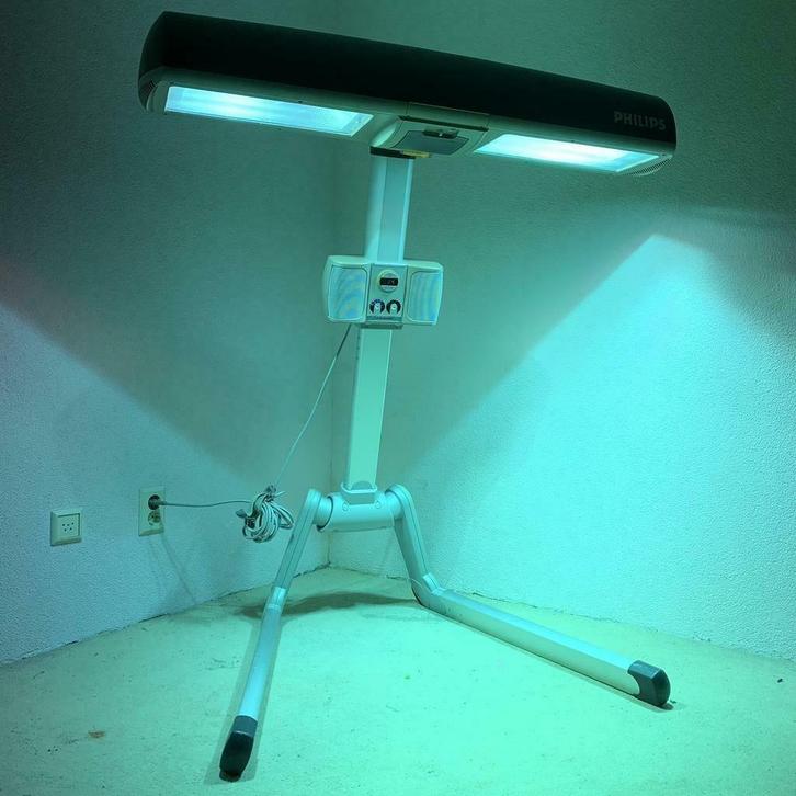 79 uur : Philips HP8565 Innergize Zonnehemel +  Infrarood, Witgoed en Apparatuur, Zonnebanken en Gezichtsbruiners, Zo goed als nieuw
