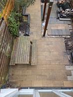 Gratis Tuintegels 60x30 beton 15m2, Ophalen, Gebruikt, Overige materialen