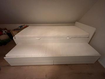 IKEA SLÄKT bed + onderschuifbed, z.g.a.n.