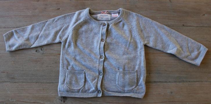 Vestje van Zara 80, Kinderen en Baby's, Babykleding | Maat 80, Gebruikt, Meisje, Truitje of Vestje, Ophalen of Verzenden