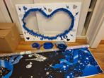 Sweet sixteen decoratie Marine blauw, Ophalen of Verzenden, Zo goed als nieuw, Versiering, Verjaardag