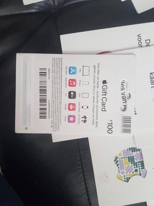 Apple gift card gratis tegoed, Tickets en Kaartjes, Kortingen en Cadeaubonnen, Eén persoon, Overige typen, Cadeaubon