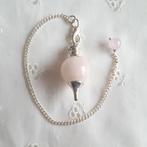 Rozenkwarts pendel hanger bol, Overige voorstellingen, Verzenden, Nieuw, Roze