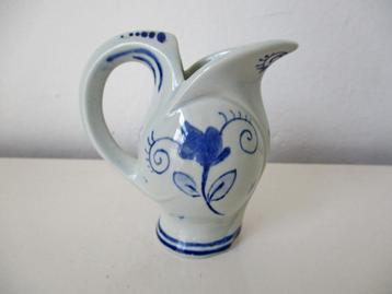 TS delfts blauw snavel kannetje room kan floraal decor  beschikbaar voor biedingen