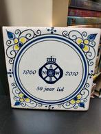Tegel ANWB 50 jaar lid 1960 - 2010, Ophalen of Verzenden