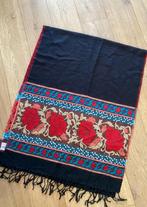 Sjaal shawl omslagdoek Roos rozen boho zwart rood blauw, Kleding | Dames, Mutsen, Sjaals en Handschoenen, Nieuw, Ophalen of Verzenden