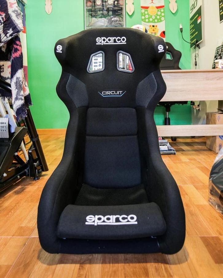 Sparco Circuit QRT Kuipstoel Sportstoel Racestoel FIA, Auto diversen, Tuning en Styling, Ophalen of Verzenden