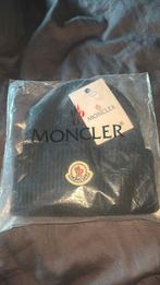 Zwarte moncler muts, Ophalen of Verzenden, Zo goed als nieuw, Overige maten, Muts