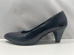 Tamaris, maat 39 marine blauwe pumps met mooie glans, Tamaris, Pumps, Zo goed als nieuw, Verzenden