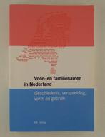 Ebeling, R.A. - Voor- en familienamen in Nederland / Geschie, Verzenden, Gelezen