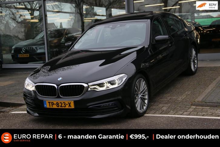 BMW 5-serie 520d High Executive NL-AUTO NAP!, Auto's, BMW, Bedrijf, Te koop, 5-Serie, ABS, Adaptive Cruise Control, Airbags, Airconditioning