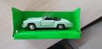 Welly Mercedes benz 190sl 1955 mint groen nieuw, Hobby en Vrije tijd, Modelauto's | Overige schalen, Ophalen of Verzenden, Nieuw