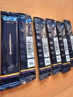 Klarinetpakket met rieten, Muziek en Instrumenten, Blaasinstrumenten | Klarinetten, Ophalen of Verzenden, Zo goed als nieuw, Hout