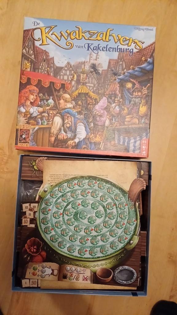 bordspel de Kwakzalvers van Kakelenburg strategiespel, Hobby en Vrije tijd, Gezelschapsspellen | Bordspellen, Nieuw, Een of twee spelers