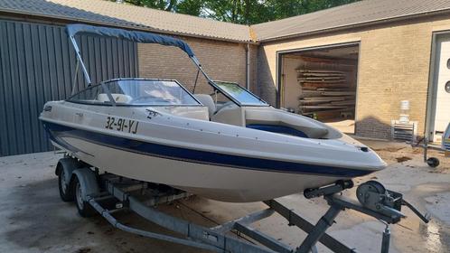 Zeer nette Glastron 185 speedboot, Watersport en Boten, Speedboten, Gebruikt, 3 tot 6 meter, Benzine, 120 tot 200 pk, Polyester