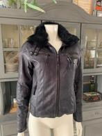 Mooie leren jas van Rino & Pelle maat S, Douwenmaat 8-3 Meppel, Info@again.nu, Zwart, Ophalen of Verzenden