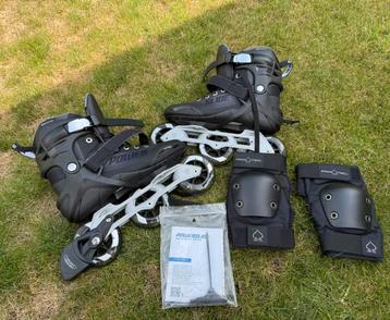 Powerslide inline skates maat 43 (2x gebruikt) beschikbaar voor biedingen