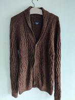 Vintage State of Art Merino wollen vest - XL, State of Art, Bruin, Maat 56/58 (XL), Ophalen of Verzenden