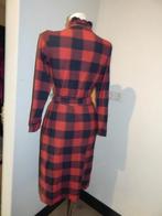 Studio Anneloes door knoop jurk ruiten blok print travel sto, Studio Anneloes, Verzenden, Zo goed als nieuw, Maat 36 (S)