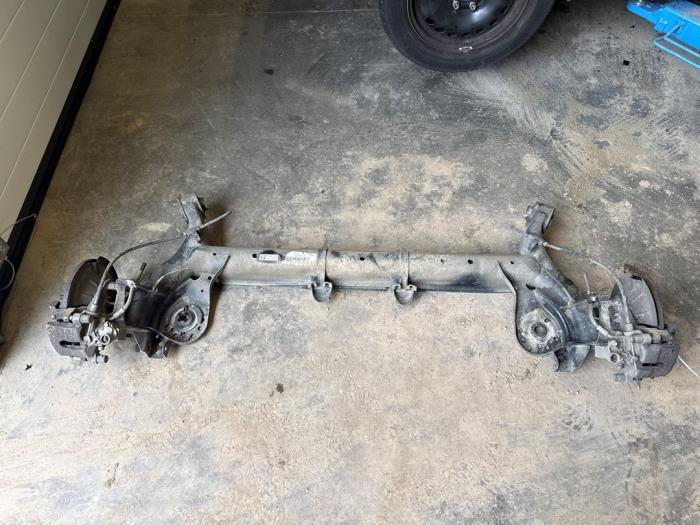 Achteras voorwielaandrijving van een Ford Fiesta, Auto-onderdelen, Remmen en Aandrijving, Ford, Gebruikt, 3 maanden garantie, Ophalen of Verzenden