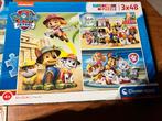 Clementoni Paw Patrol Puzzel 3x48 stukjes, Ophalen of Verzenden, 10 tot 50 stukjes, Zo goed als nieuw, 4 tot 6 jaar