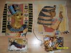 2 Z.G.A.N. complete borduurpakketten Egyptisch. Heb Ook DMC, Ophalen of Verzenden, Zo goed als nieuw, Handborduren, Borduurpakket