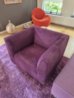 Design Fauteuil Gelderland 4800, paars, Huis en Inrichting, Ophalen, Minder dan 75 cm, Zo goed als nieuw, Metaal