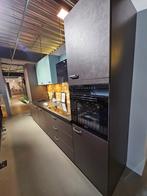 Showmodel Ballerina keuken gelakt met Miele apparatuur 3,6m, Ophalen, Overige kleuren, Enkelwandige keuken, Kunststof