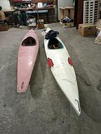 2 kano's compleet, Watersport en Boten, Ophalen, Eén persoon, Met peddels, Kajak